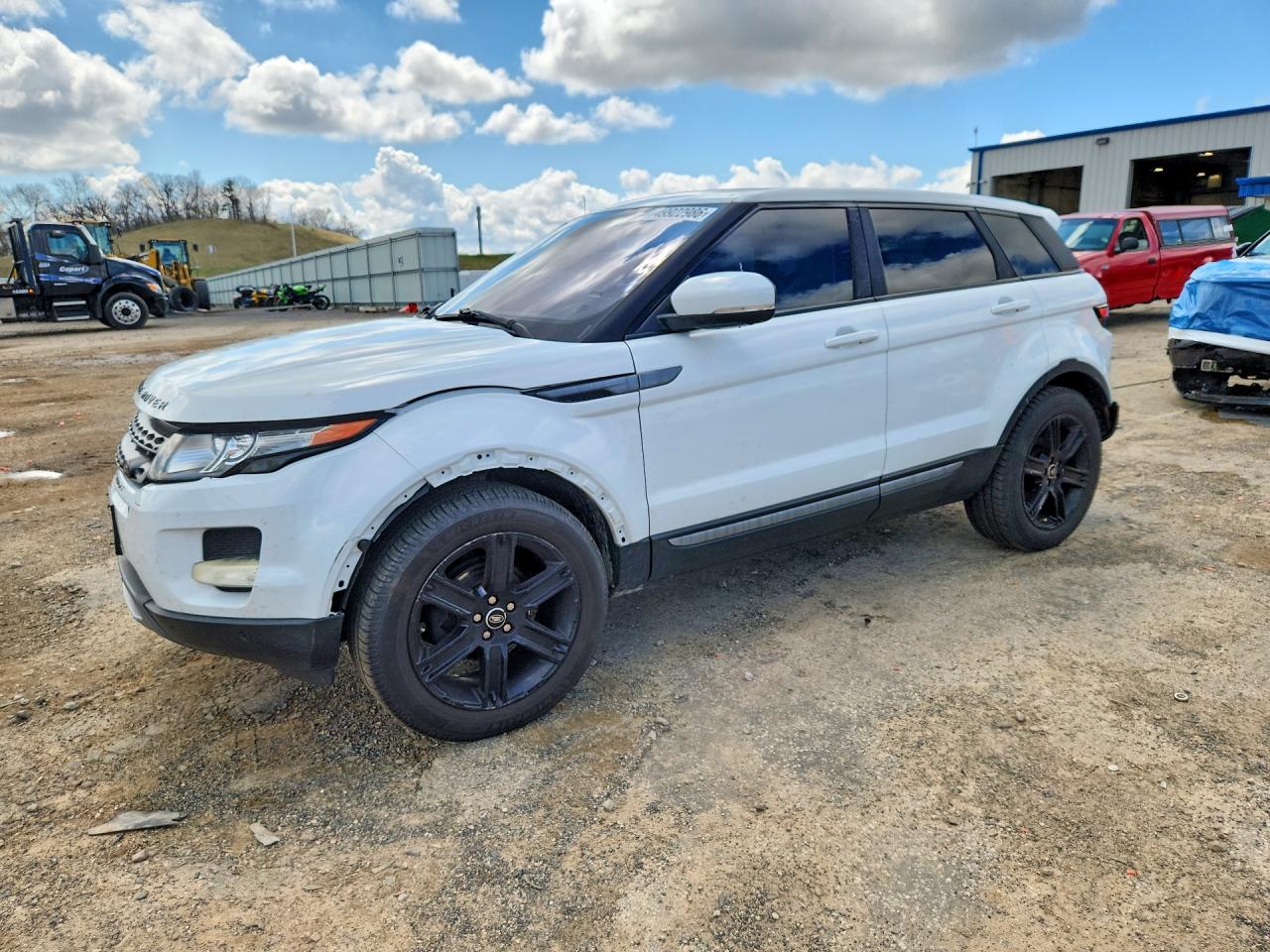 2013 Land Rover Range Rover Evoque Pure Premium, VIN SALVR2BG0DH819673 — Rear end