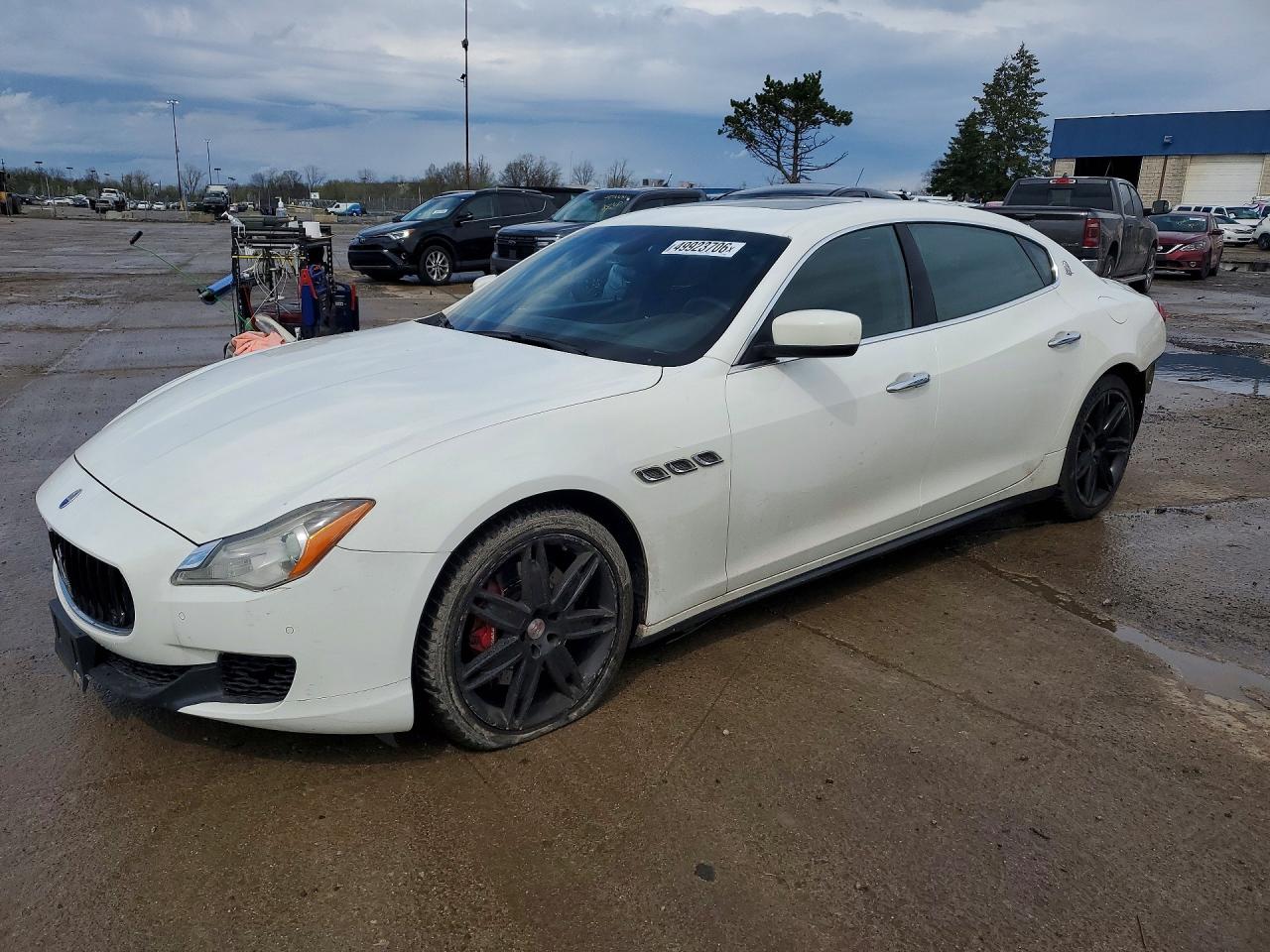 2014 Maserati Quattroporte S Q4, VIN ZAM56RRA7E1122033 — Фото с аукциона 1 of 12