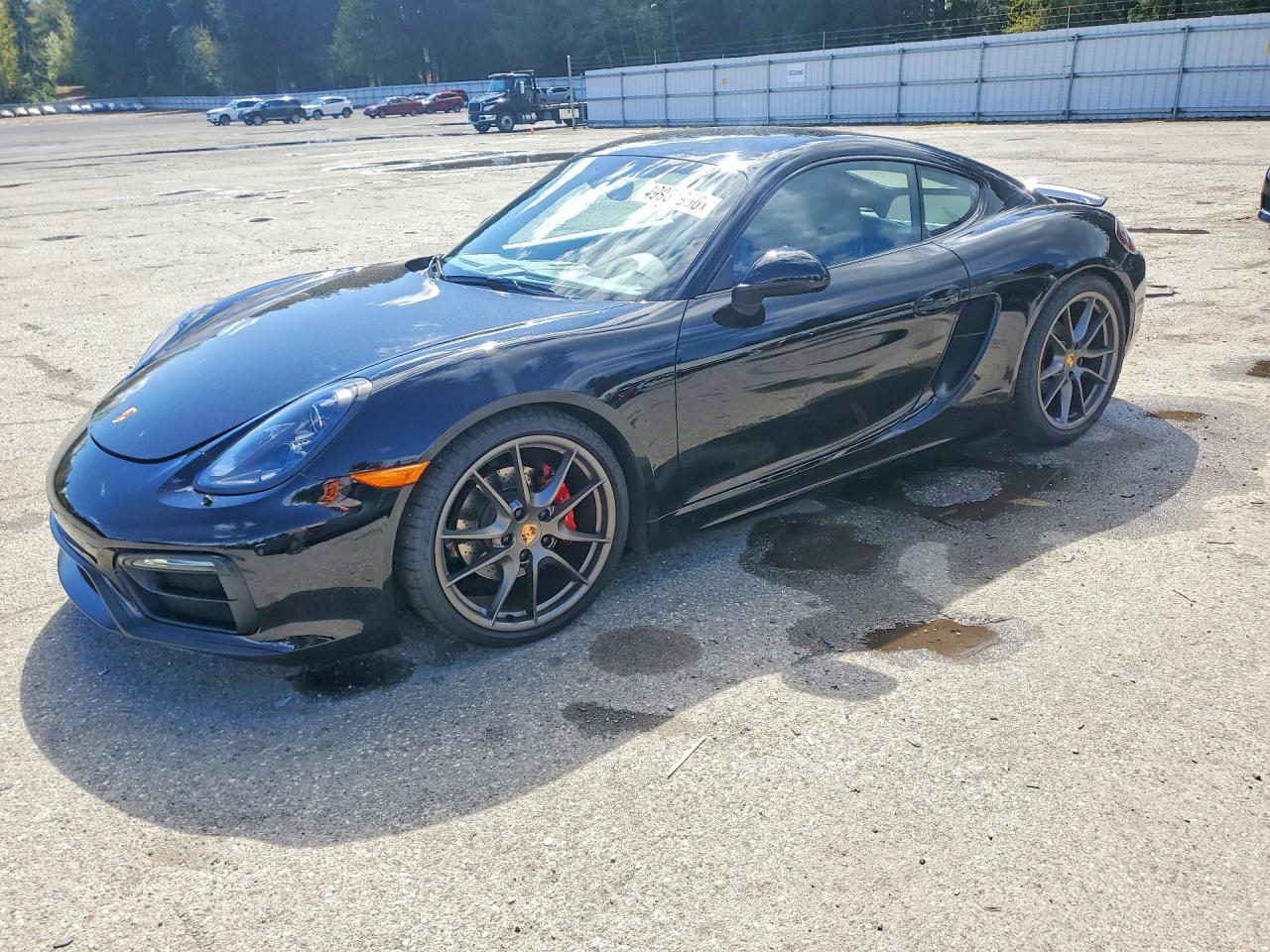 2016 Porsche Cayman S, VIN WP0AB2A89GK185730 — Undercarriage