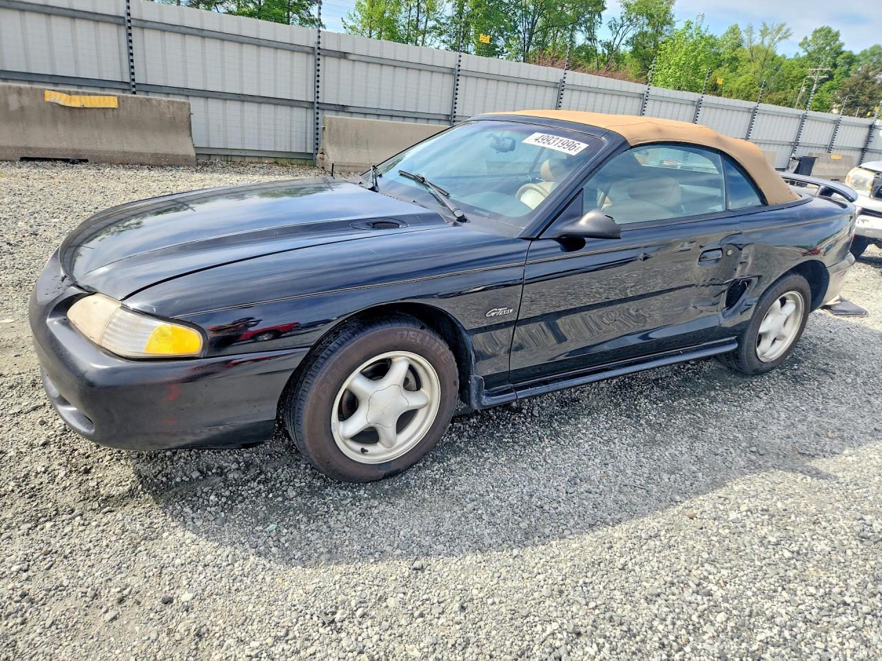 1996 Ford Mustang GT, VIN 1FALP45X7TF180669 — Side