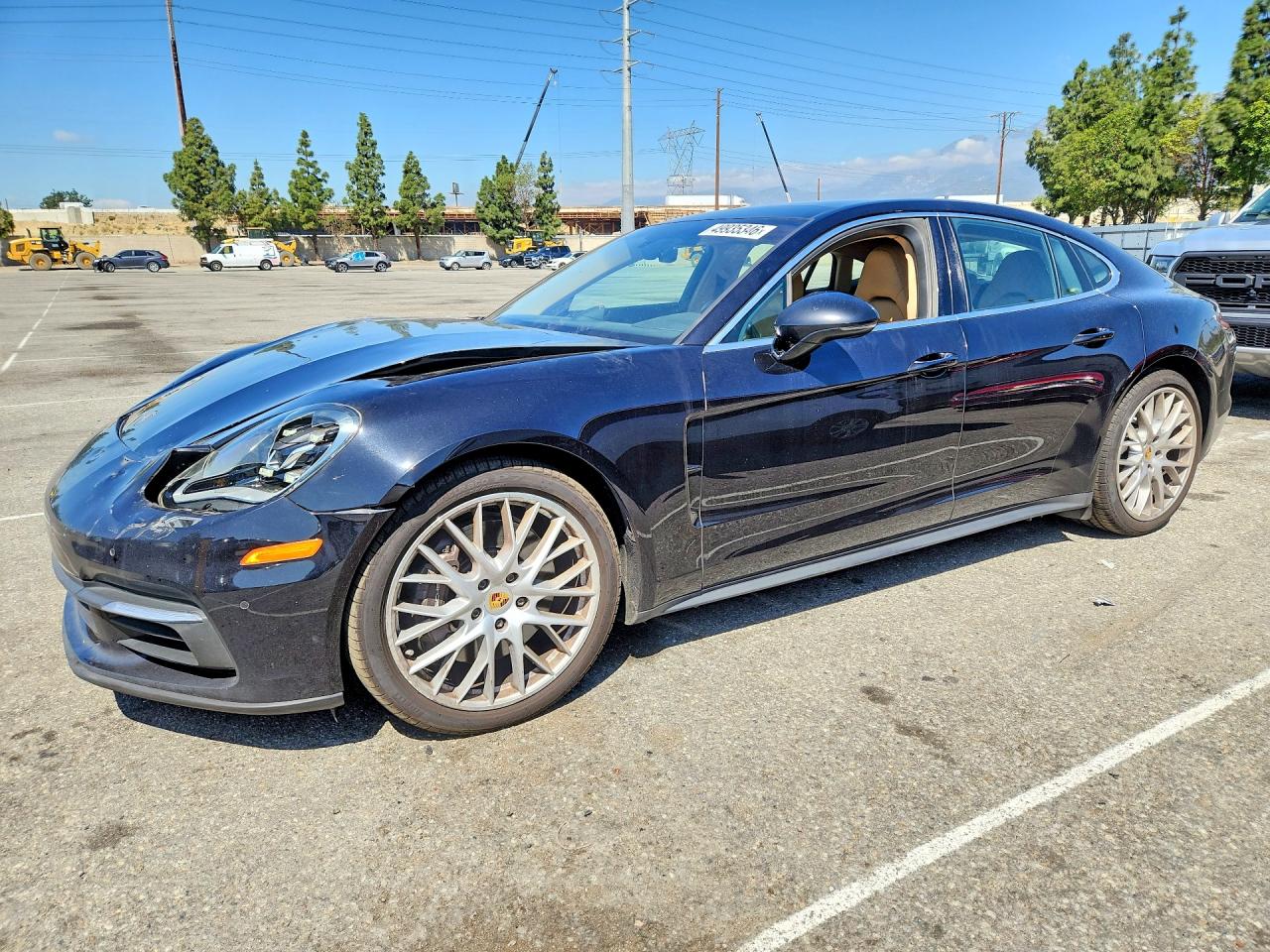2020 Porsche Panamera, VIN WP0AA2A7XLL100330 — Front end
