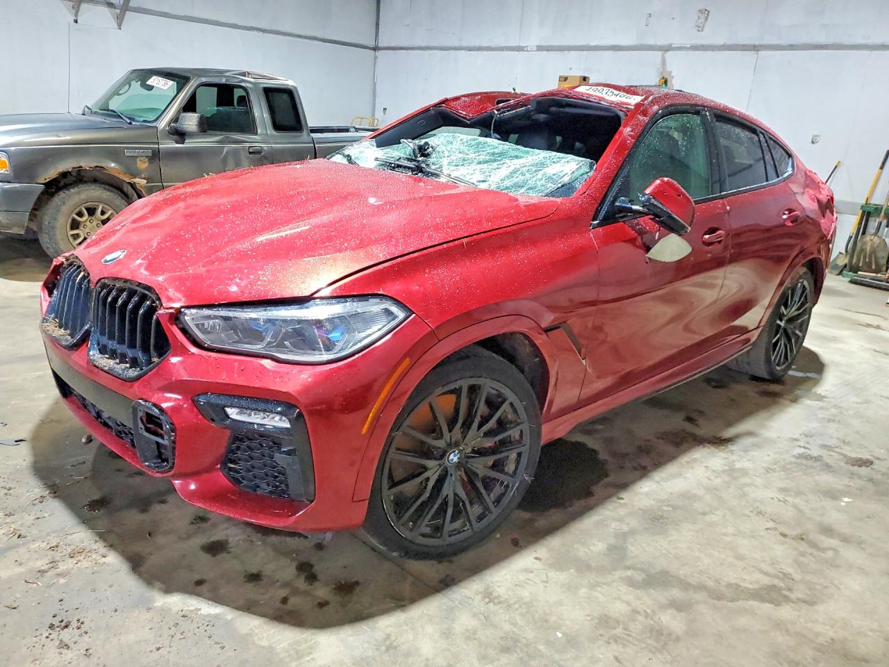 2021 BMW X6 M50i, VIN 5UXCY8C08M9G97971 — All over