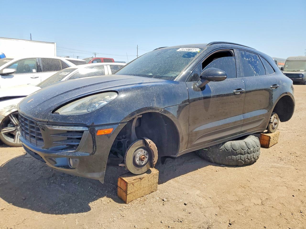 2017 Porsche Macan S, VIN WP1AB2A57HLB18110 — Stripped