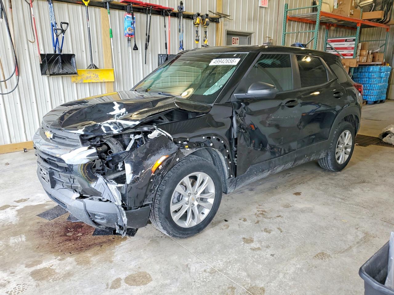 2021 Chevrolet TrailBlazer LS, VIN KL79MMS27MB025521 — Front end