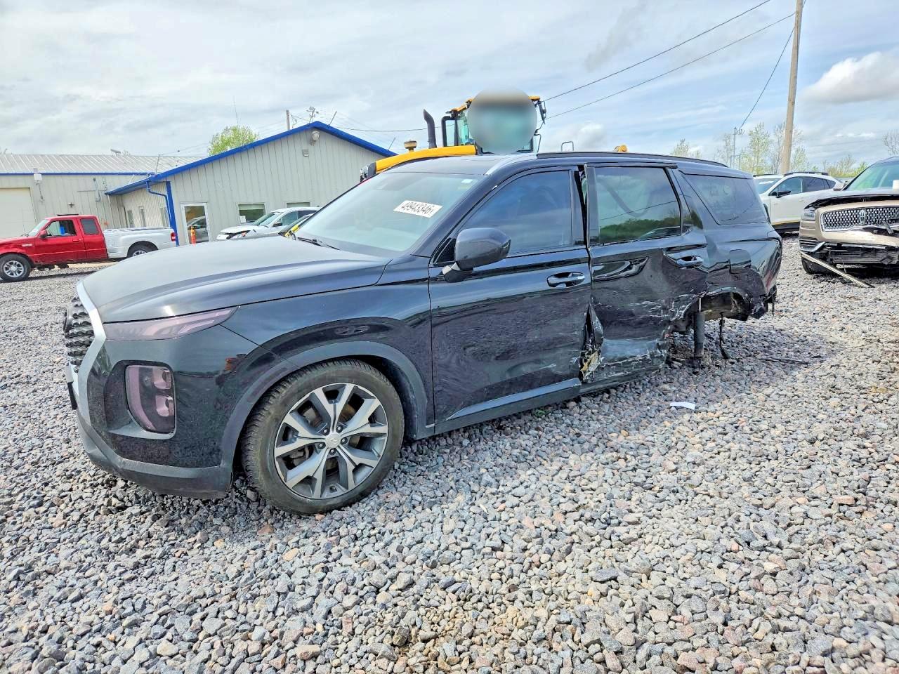 2020 Hyundai Palisade SEL, VIN KM8R34HE6LU111828 — Side