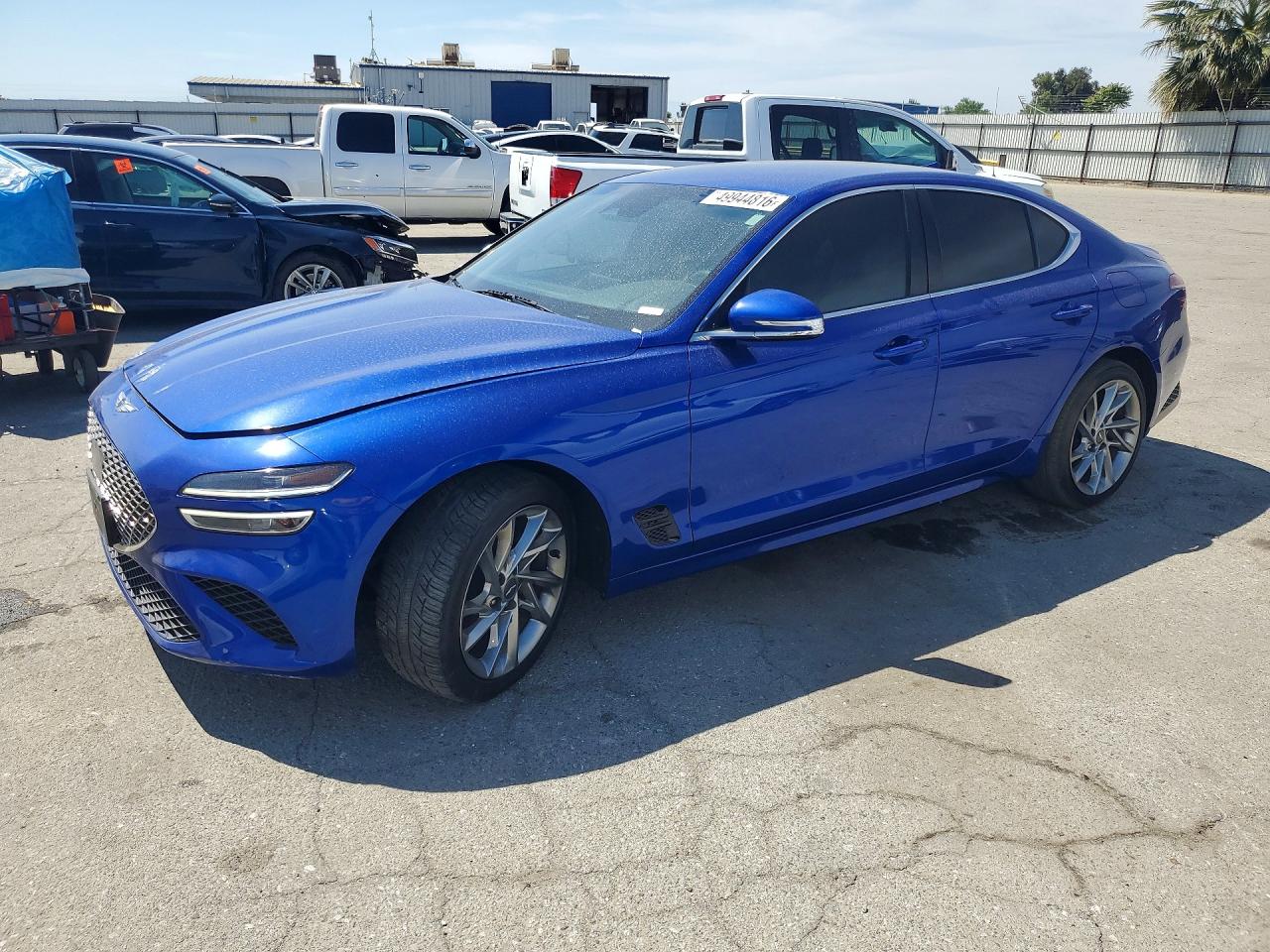 2022 Genesis G70 2.0T, VIN KMTG34TA2NU094577 — Front end