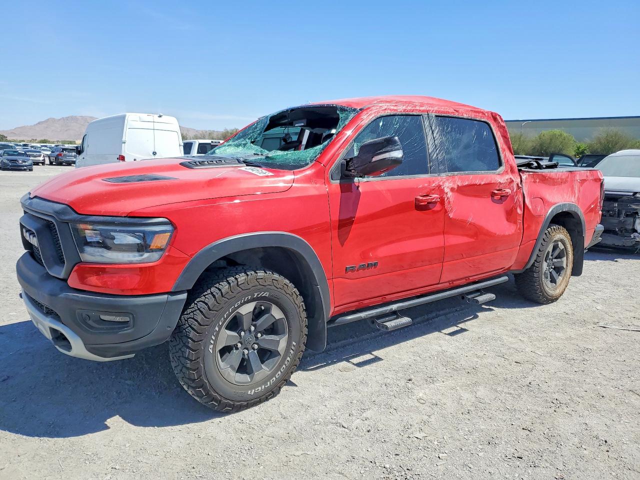 2020 Ram 1500 Rebel, VIN 1C6SRFLT9LN164109 — Rollover