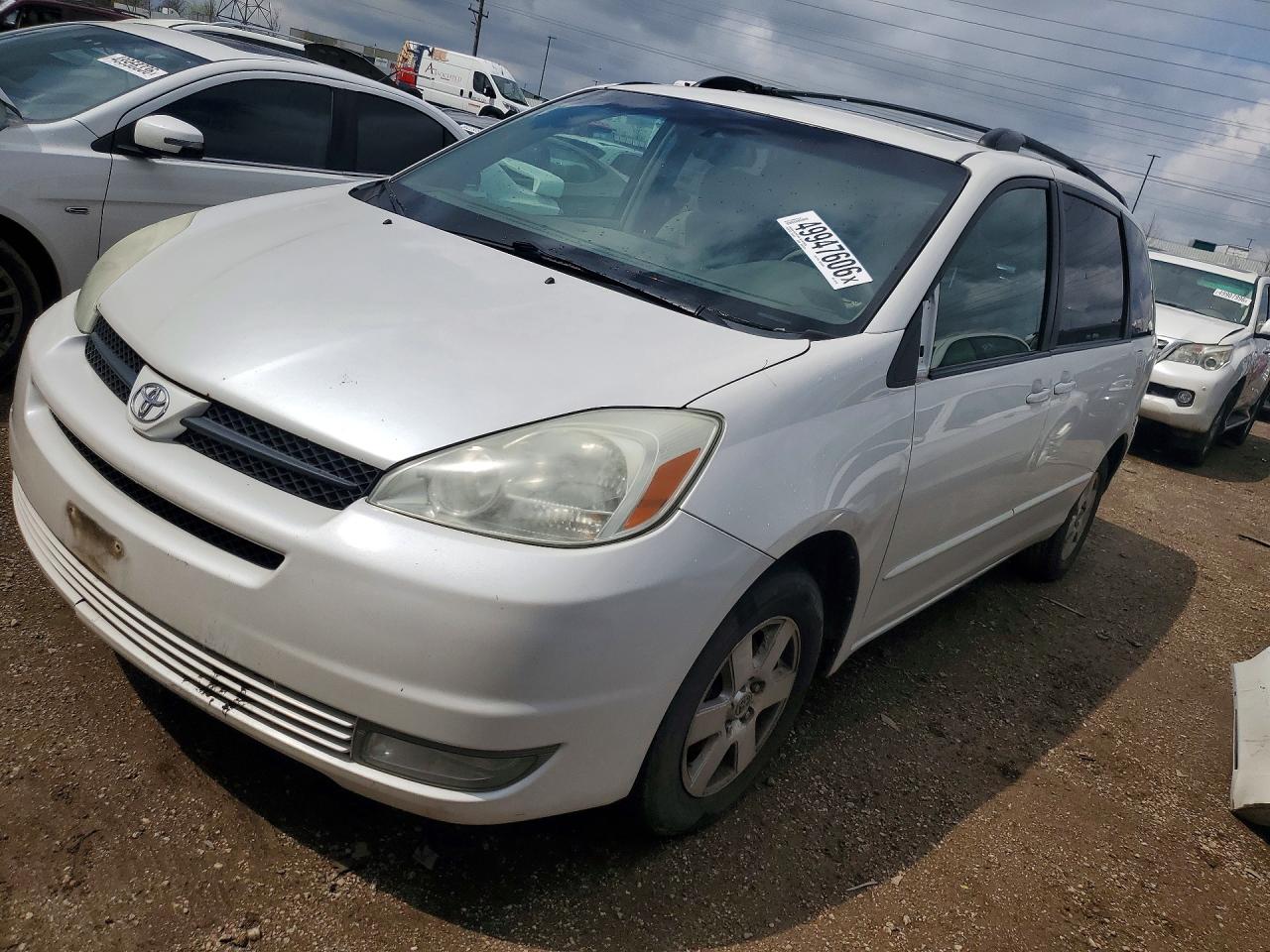 2004 Toyota Sienna XLE, VIN 5TDZA22C24S073199 — Rear end