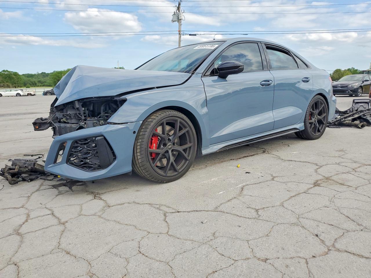 2023 Audi RS 3, VIN WUAG4DGY0PA902628 — Front end