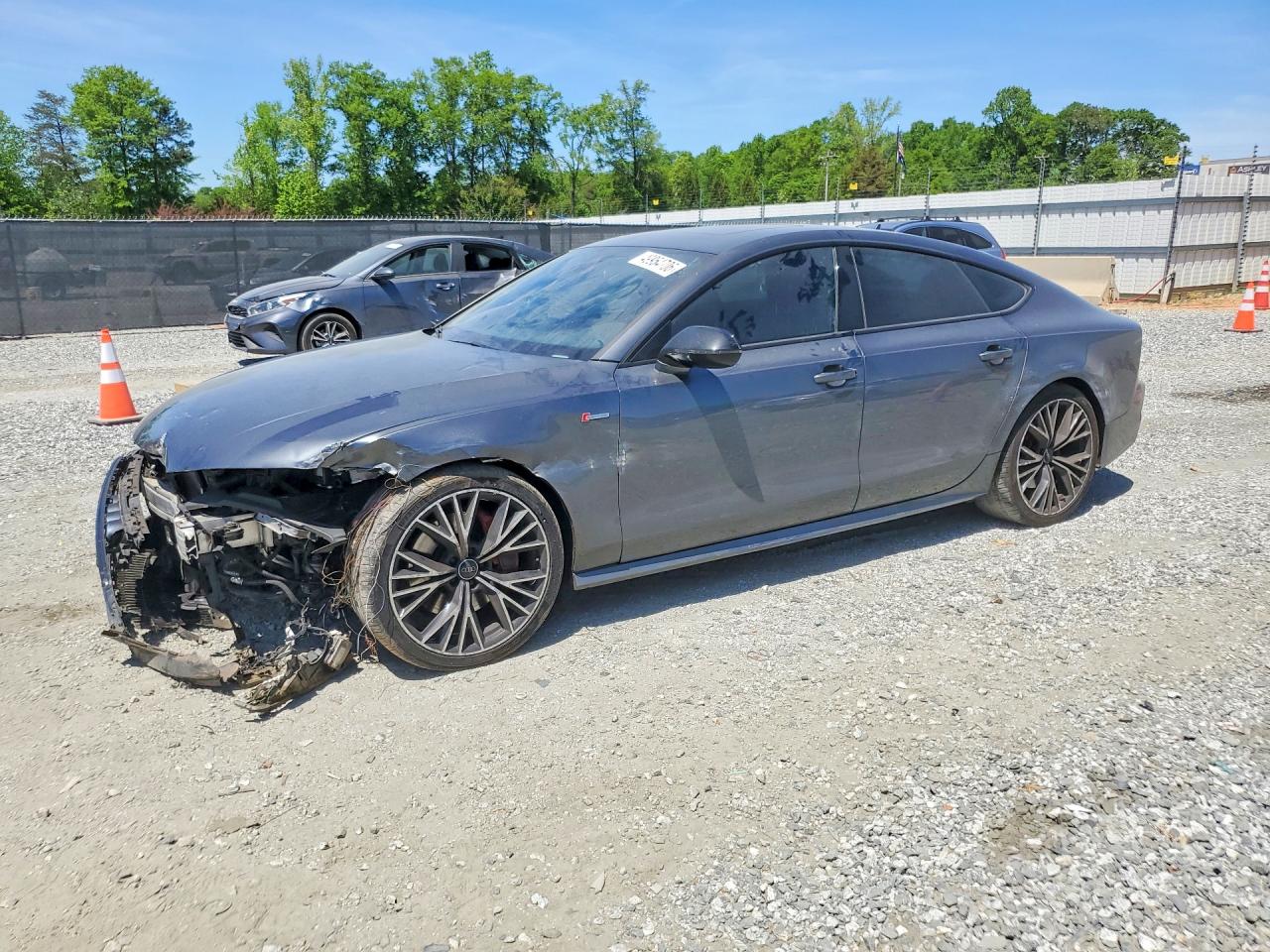 2018 Audi A7 Premium Plus, VIN WAUW3AFC7JN083873 — Front end