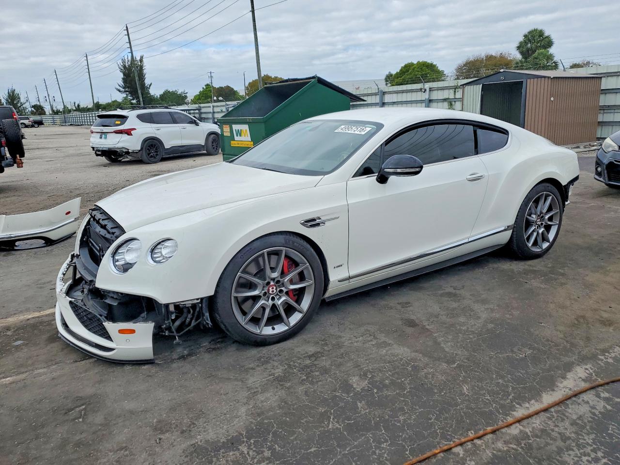 2016 Bentley Continental GT S, VIN SCBFH7ZA4GC057482 — Rear end