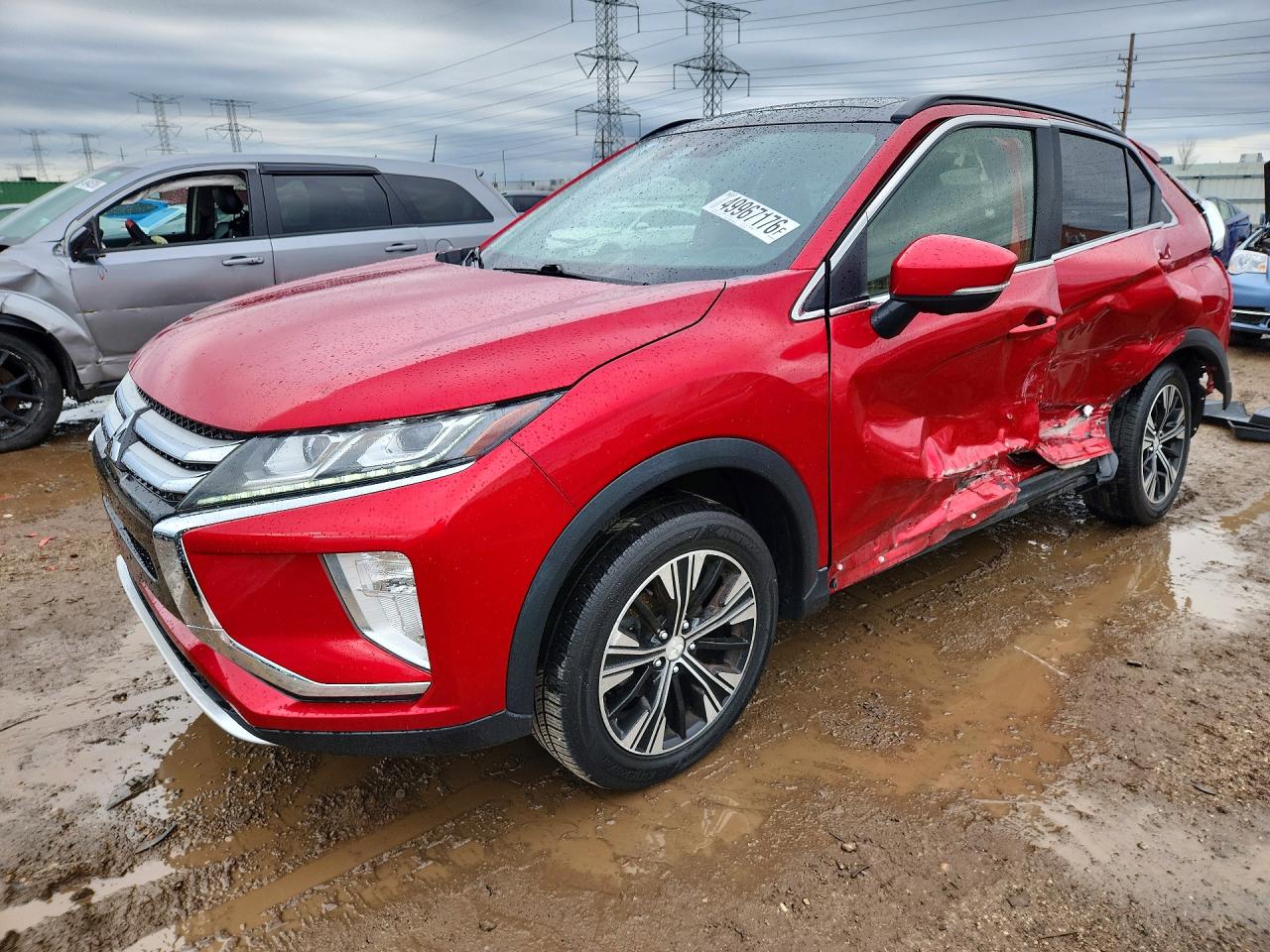 2018 Mitsubishi Eclipse Cross SE, VIN JA4AT5AA3JZ055310 — Side