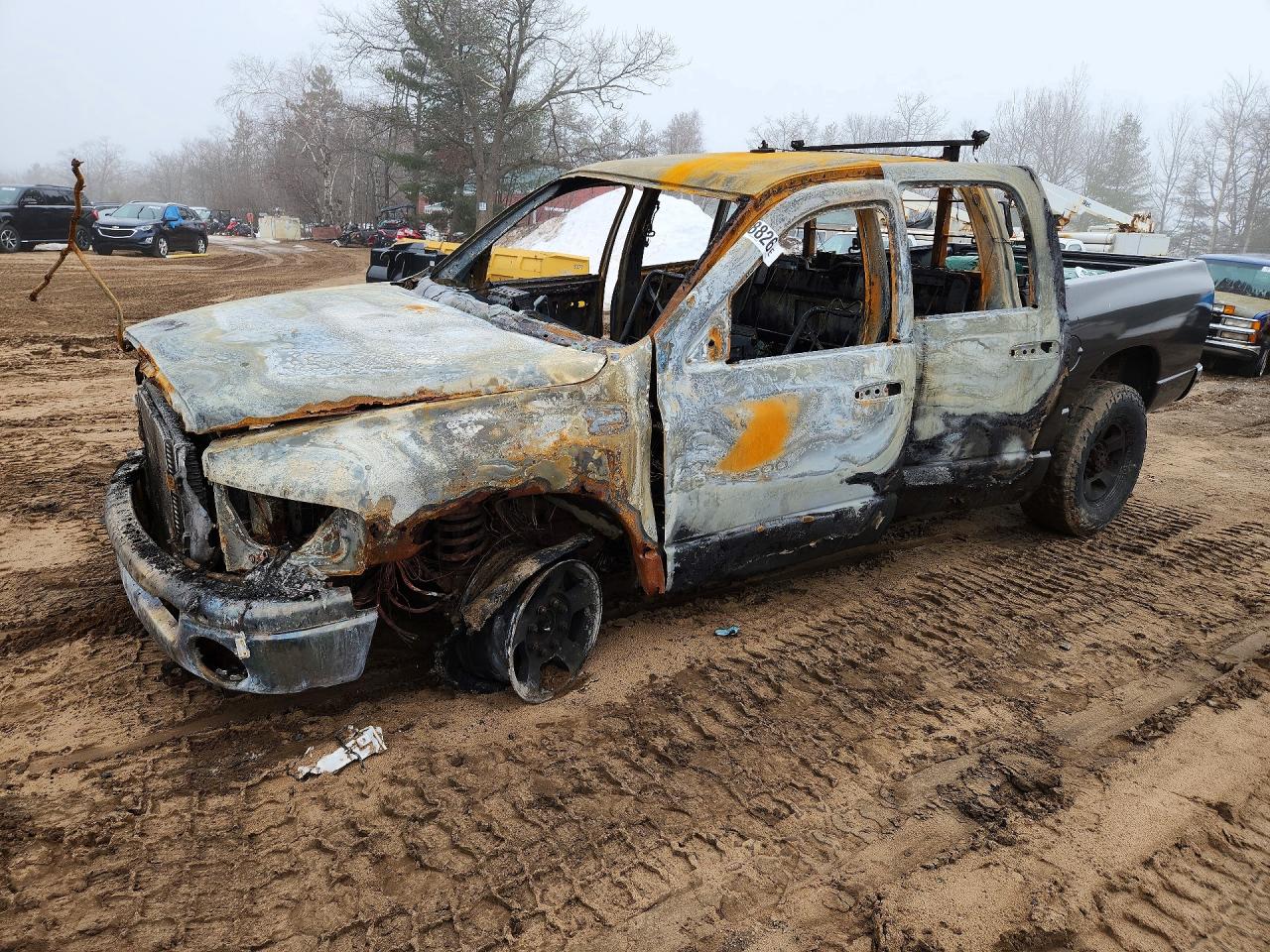 2004 Dodge 2500 SLT, VIN 3D7KU28C44G167072 — Burn