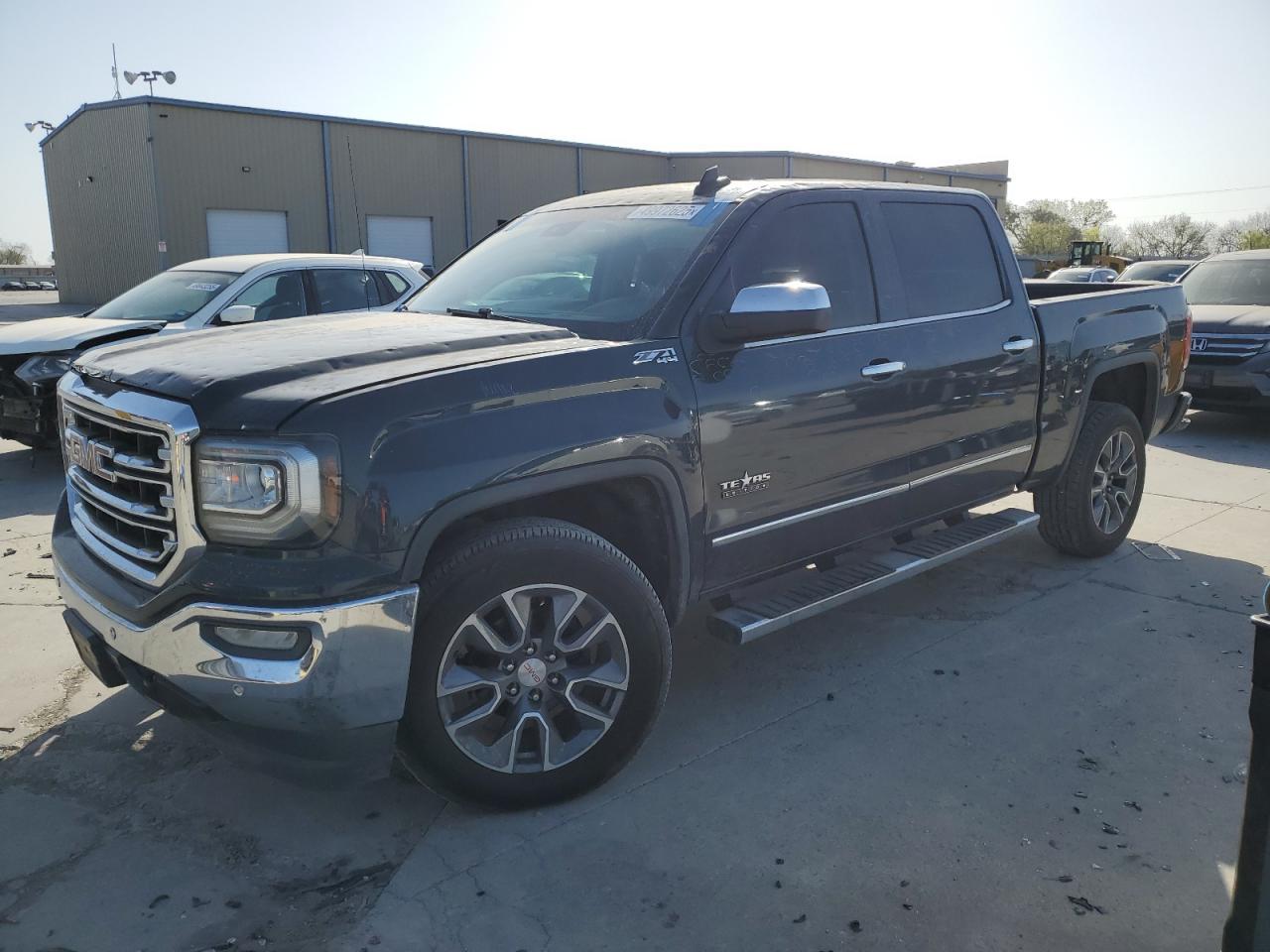 2018 GMC Sierra 1500 SLT, VIN 3GTU2NEC4JG358985 — Hail