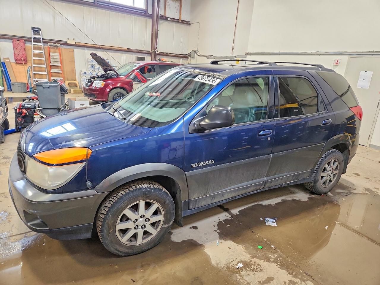 2003 Buick Rendezvous CX, VIN 3G5DA03E63S598458 — Front end