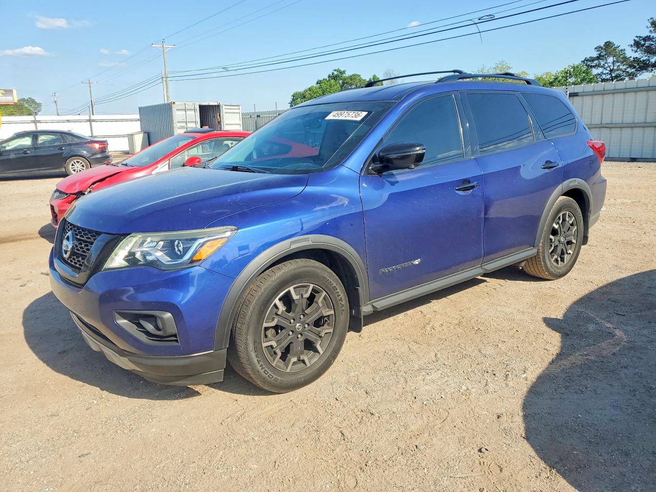 2019 Nissan Pathfinder SL, VIN 5N1DR2MN0KC646970 — Undercarriage