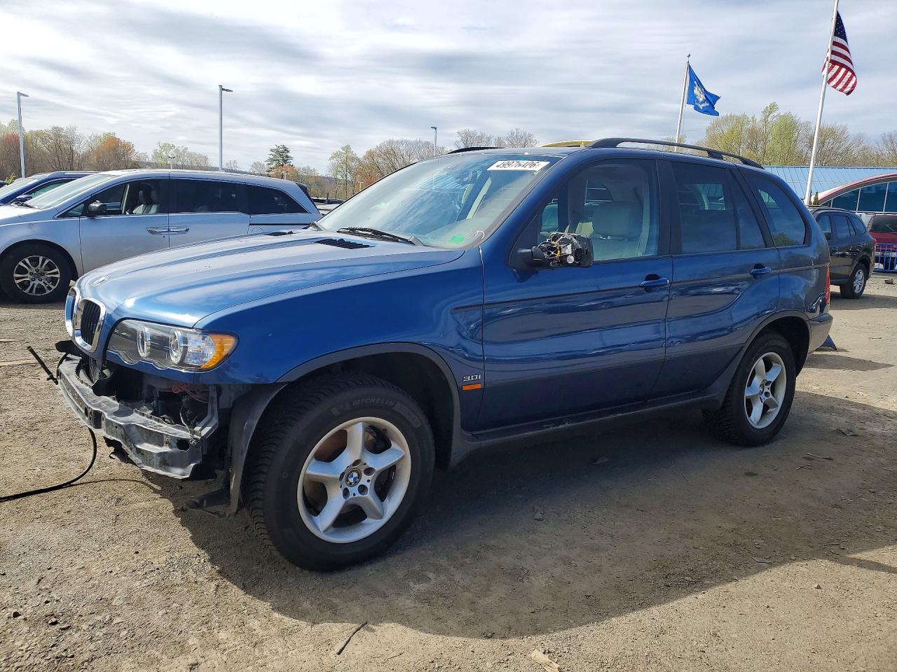 2003 BMW X5 3.0i, VIN 5UXFA53593LP27294 — Перед