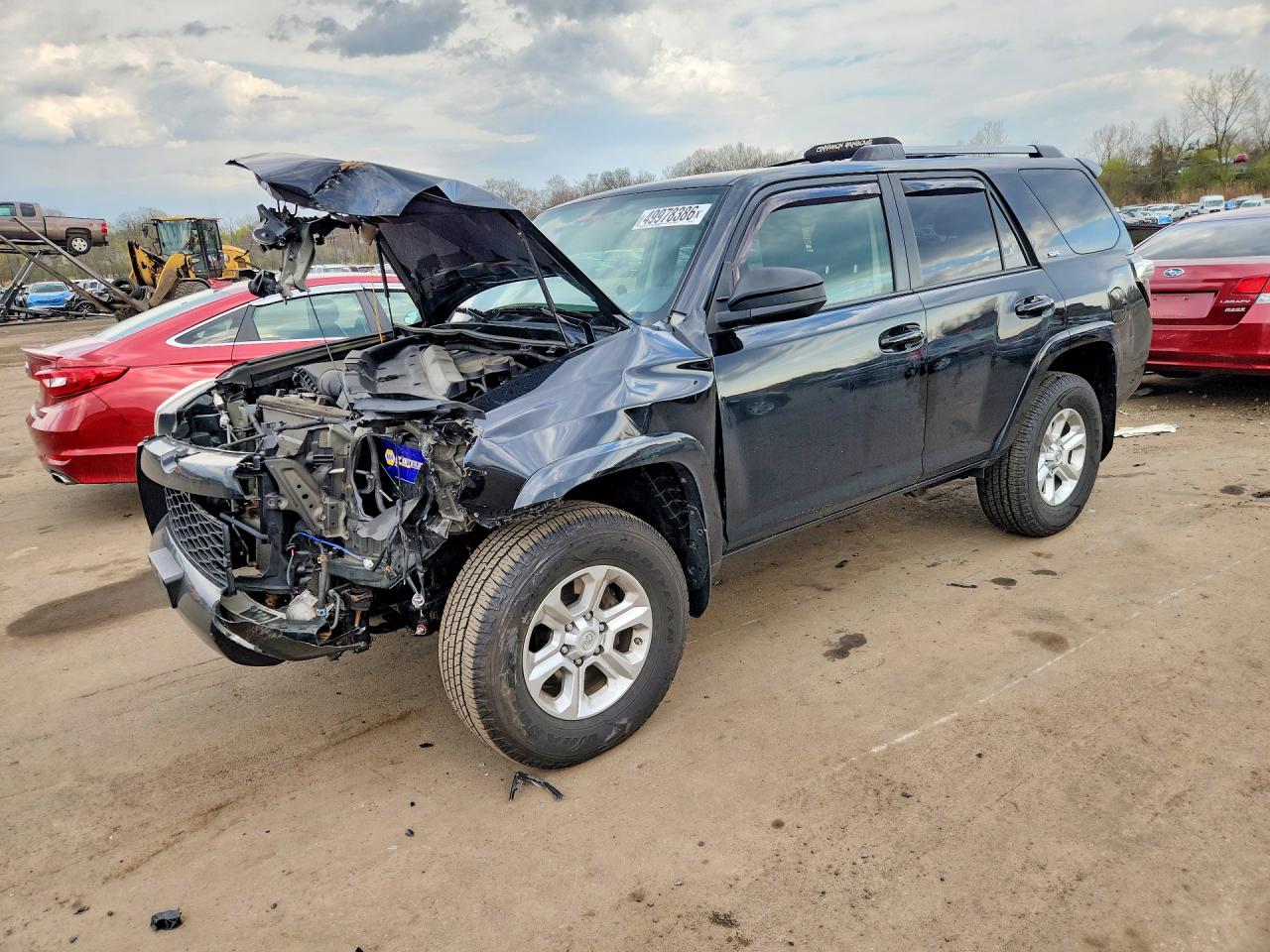 2019 Toyota 4Runner Limited, VIN JTEBU5JR1K5643336 — Front end