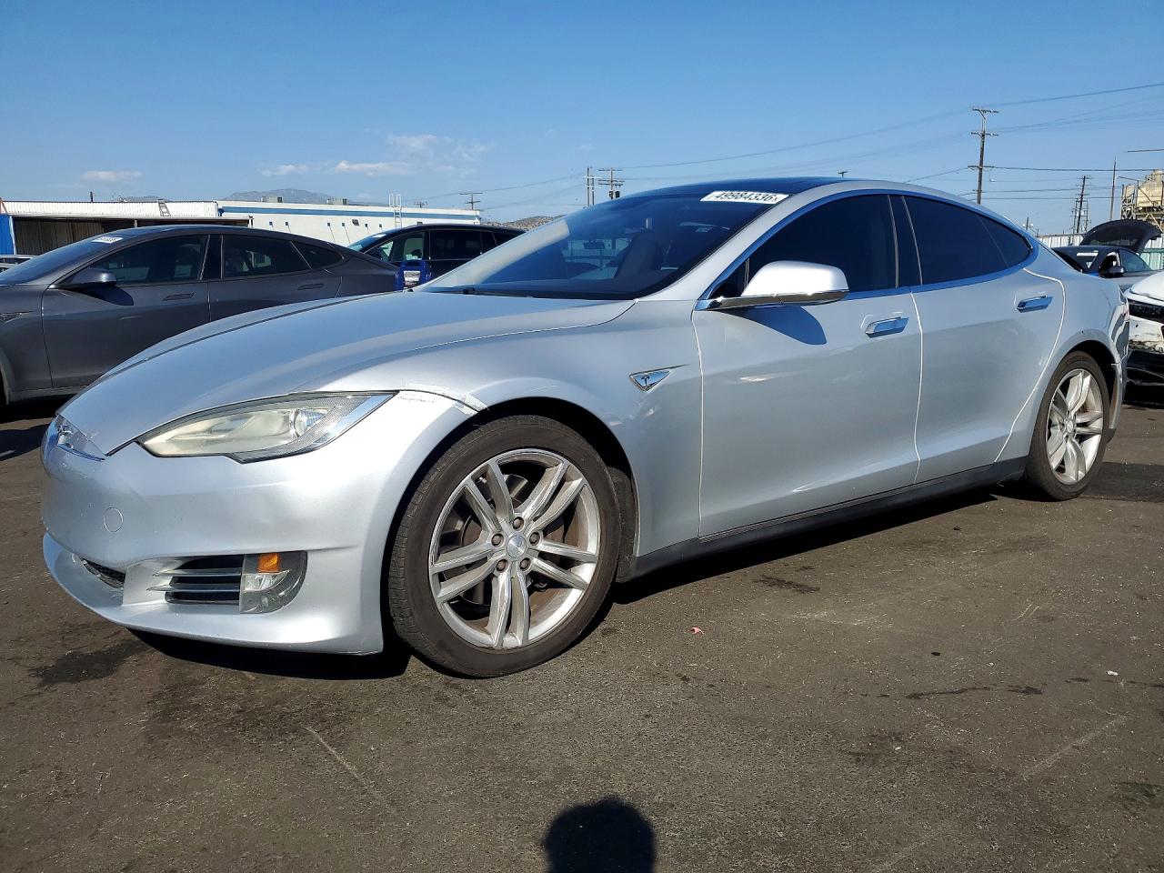 2012 Tesla Model S, VIN 5YJSA1CN6CFP02929 — Перед