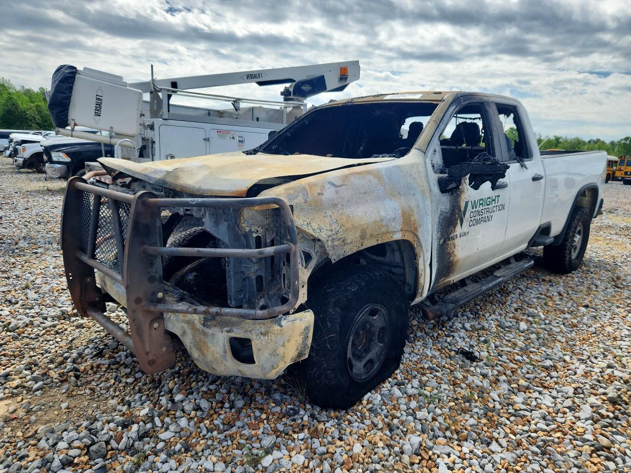 2024 Chevrolet Silverado 2500HD Work Truck, VIN 1GC5WLE75RF145170 — Burn