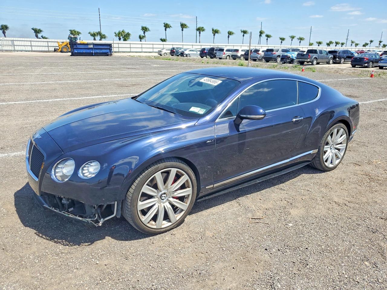 2014 Bentley Continental GT, VIN SCBFH7ZA1EC040457 — Front end