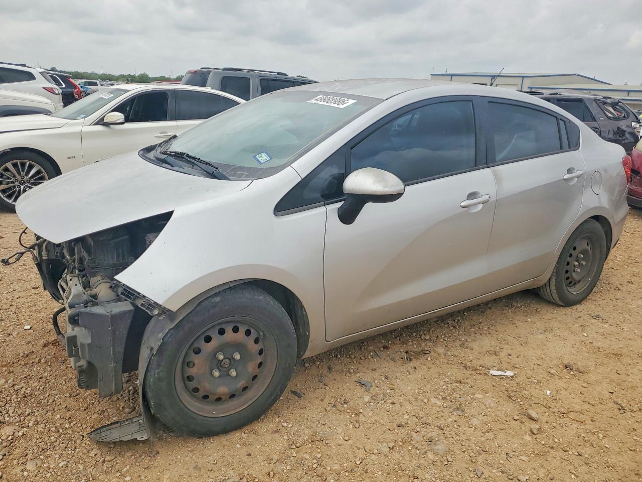 2016 Kia Rio LX, VIN KNADM4A32G6595296 — Front end