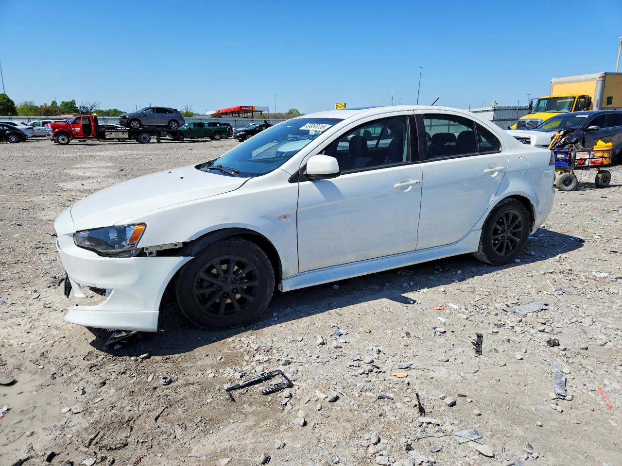 2013 Mitsubishi Lancer ES, VIN JA32U2FUXDU008915 — Undercarriage
