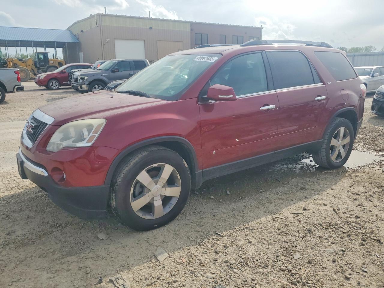 2010 GMC Acadia SLT1, VIN 1GKLRMED5AJ135500 — Механическое