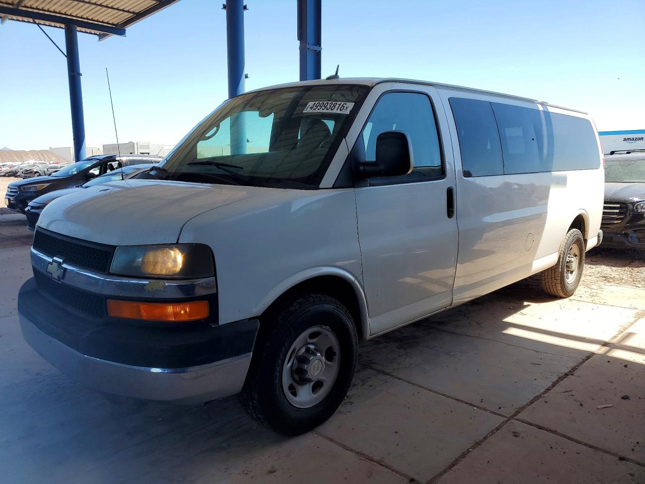 2013 Chevrolet Express Passenger LT, VIN 1GAZG1FG3D1146219 — Side