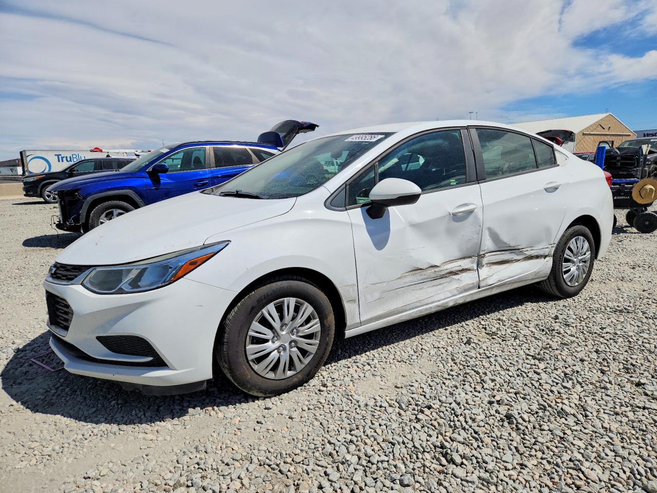 2018 Chevrolet Cruze LS, VIN 1G1BC5SM2J7243999 — Side