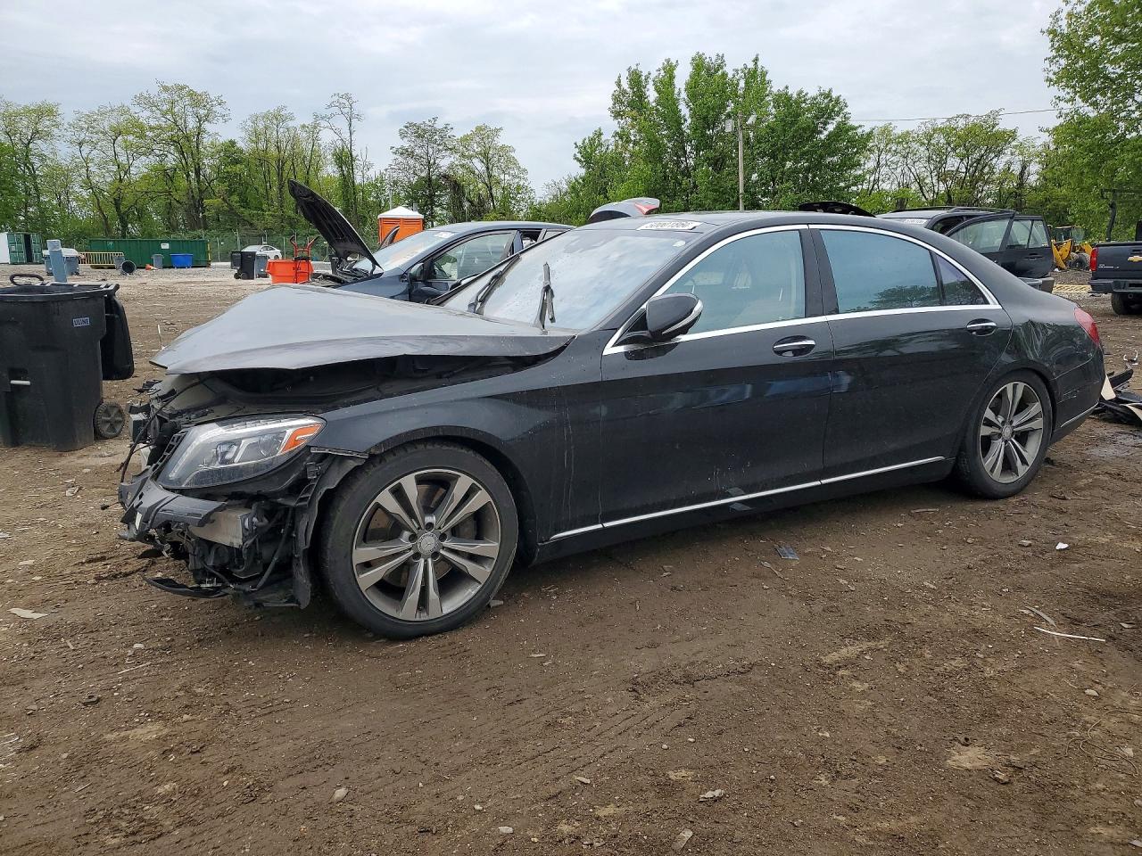 2016 Mercedes-Benz S 550, VIN WDDUG8FB5GA226016 — Front end
