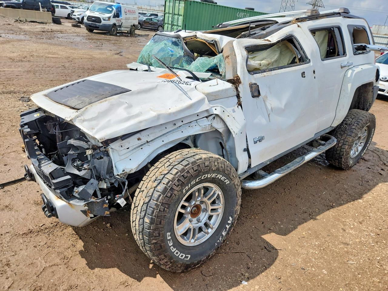 2008 Hummer H3 Alpha, VIN 5GTEN13L788174348 — Rollover