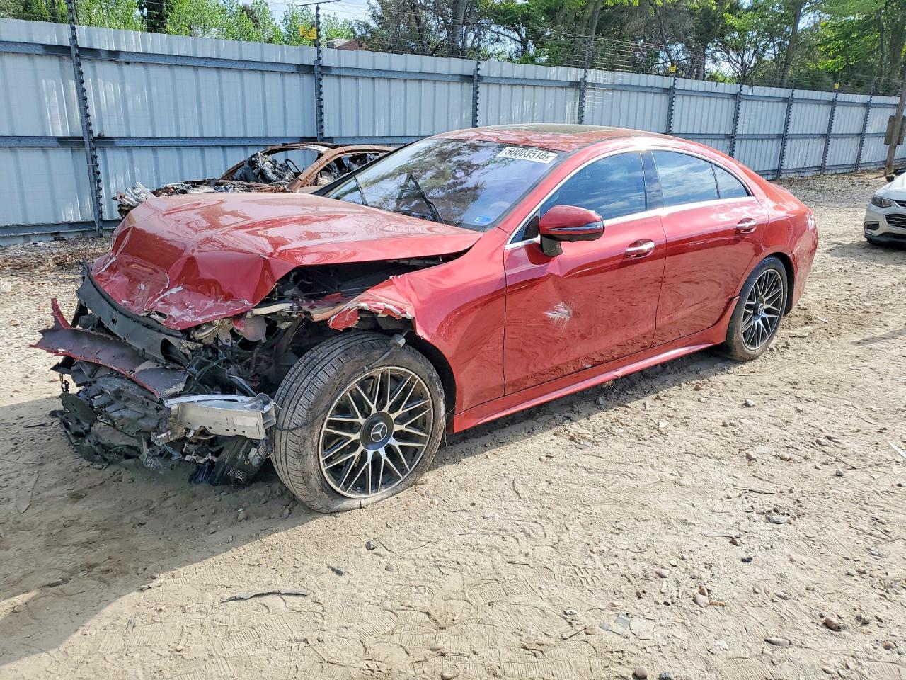 2021 Mercedes-Benz CLS 450, VIN W1K2J5KB4MA087540 — Front end