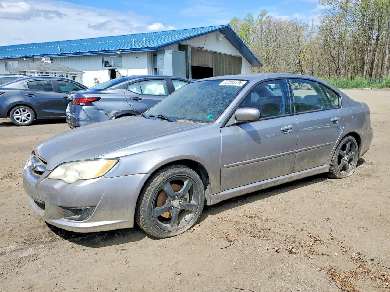 2008 Subaru Legacy, VIN 4S3BL616386219176 — Крыша