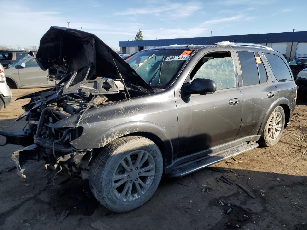 2007 Saab 9-7X I6, VIN 5S3ET13S172804171 — Днище