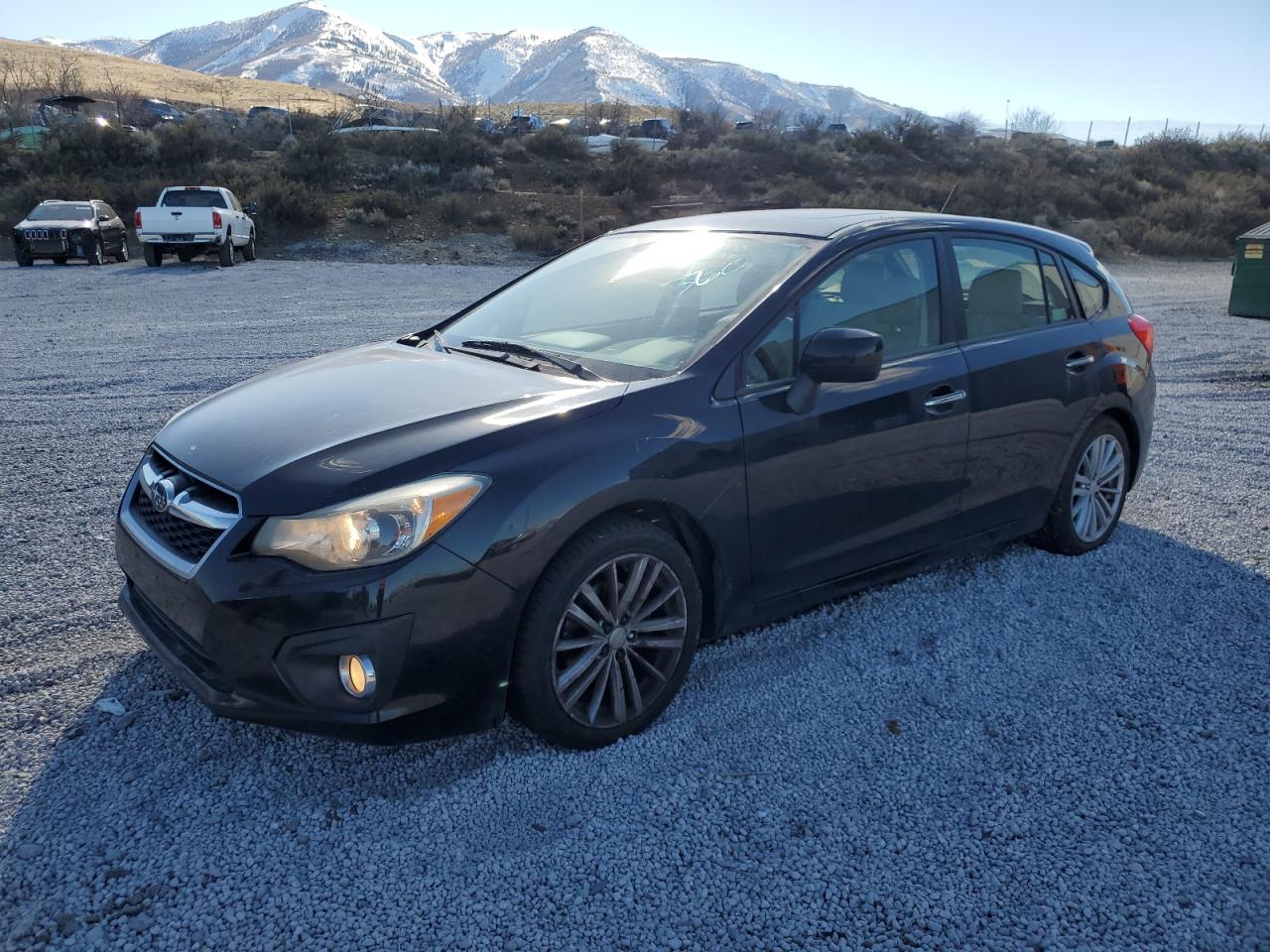 2013 Subaru Impreza Limited, VIN JF1GPAK65DH804129 — Rear end