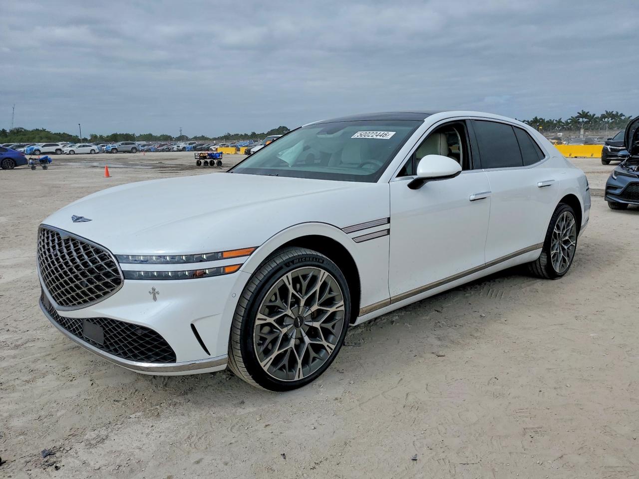 2025 Genesis G90 e-SC, VIN KMTFC4SD8SU050246 — Side