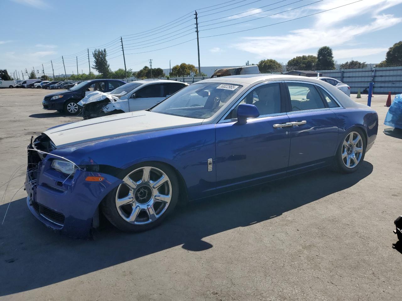 2015 Rolls-Royce Ghost, VIN SCA664S55FUX53413 — Water / flood
