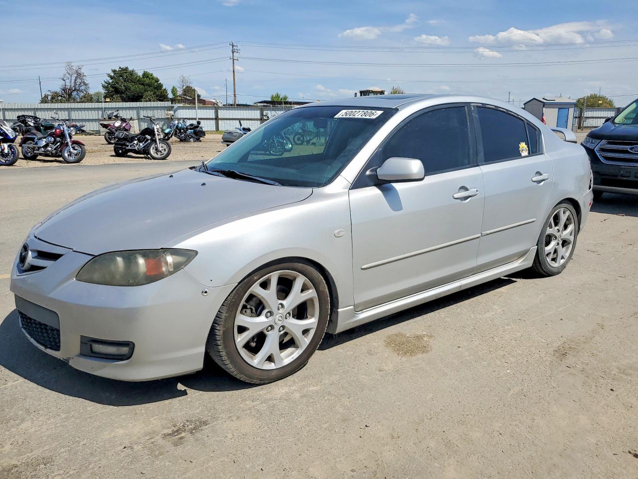 2007 Mazda 3 S Grand Touring, VIN JM1BK324471663399 — Front end