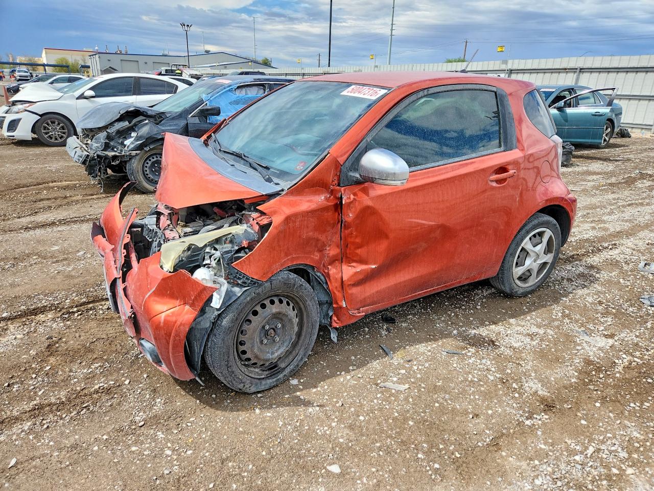 2013 Scion iQ, VIN JTNJJXB03DJ026093 — Front end