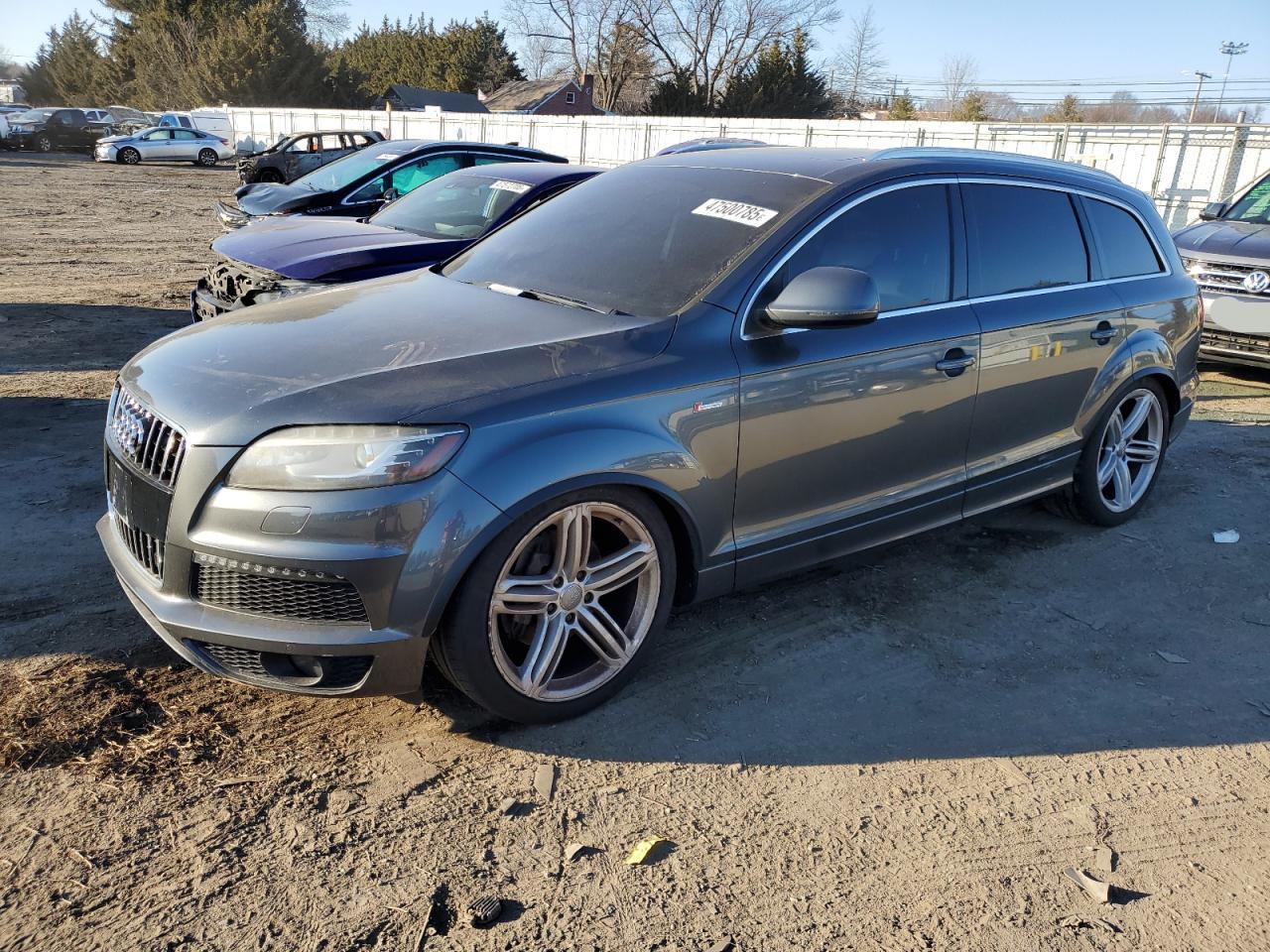 2011 Audi Q7 S line, VIN WA1DGBFE4BD009933 — Water / flood
