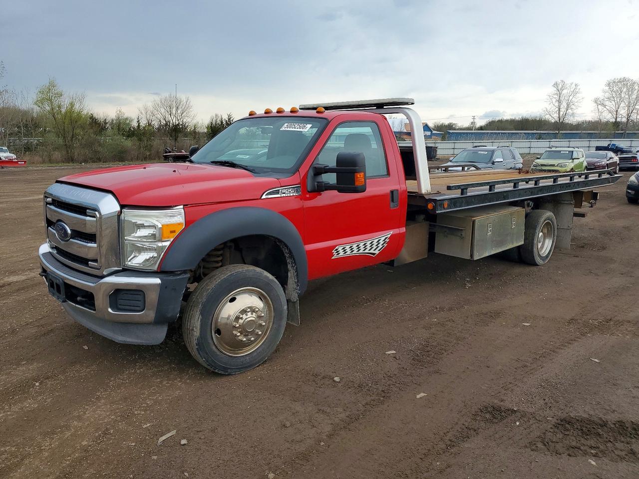 2014 Ford F-550 XL, VIN 1FDUF5GY0EEA61296 — Normal wear