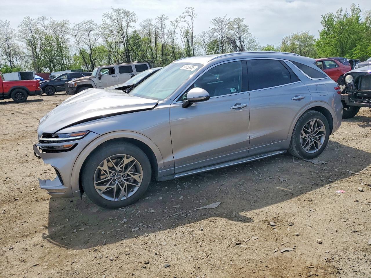 2023 Genesis GV70 2.5T, VIN KMUMADTBXPU137756 — Front end