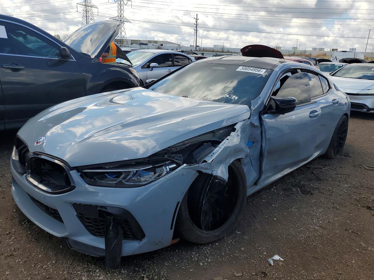 2023 BMW M8 Competition, VIN WBSGV0C06PCL15706 — Side