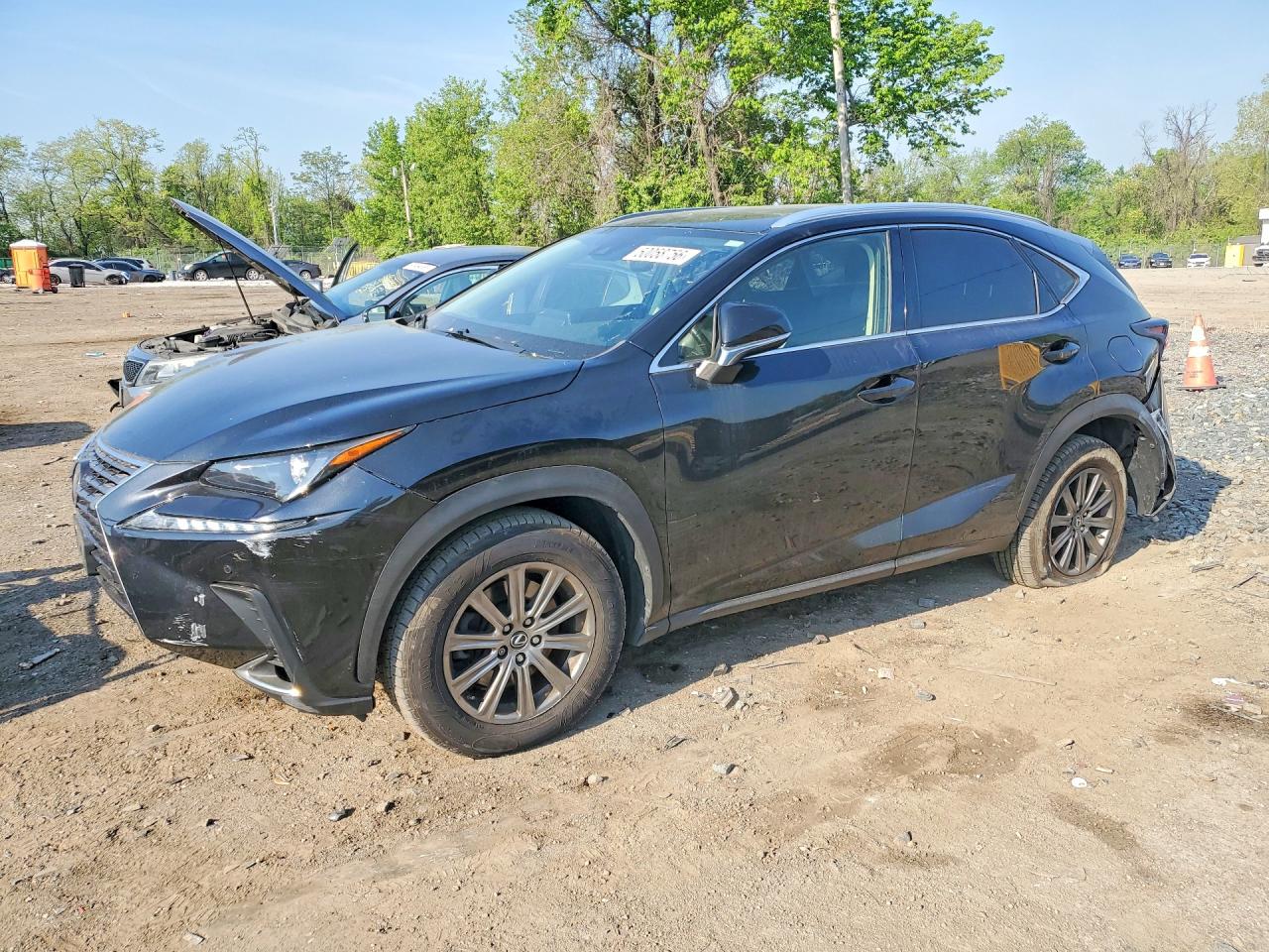 2018 Lexus NX 300, VIN JTJYARBZ7J2093408 — Undercarriage