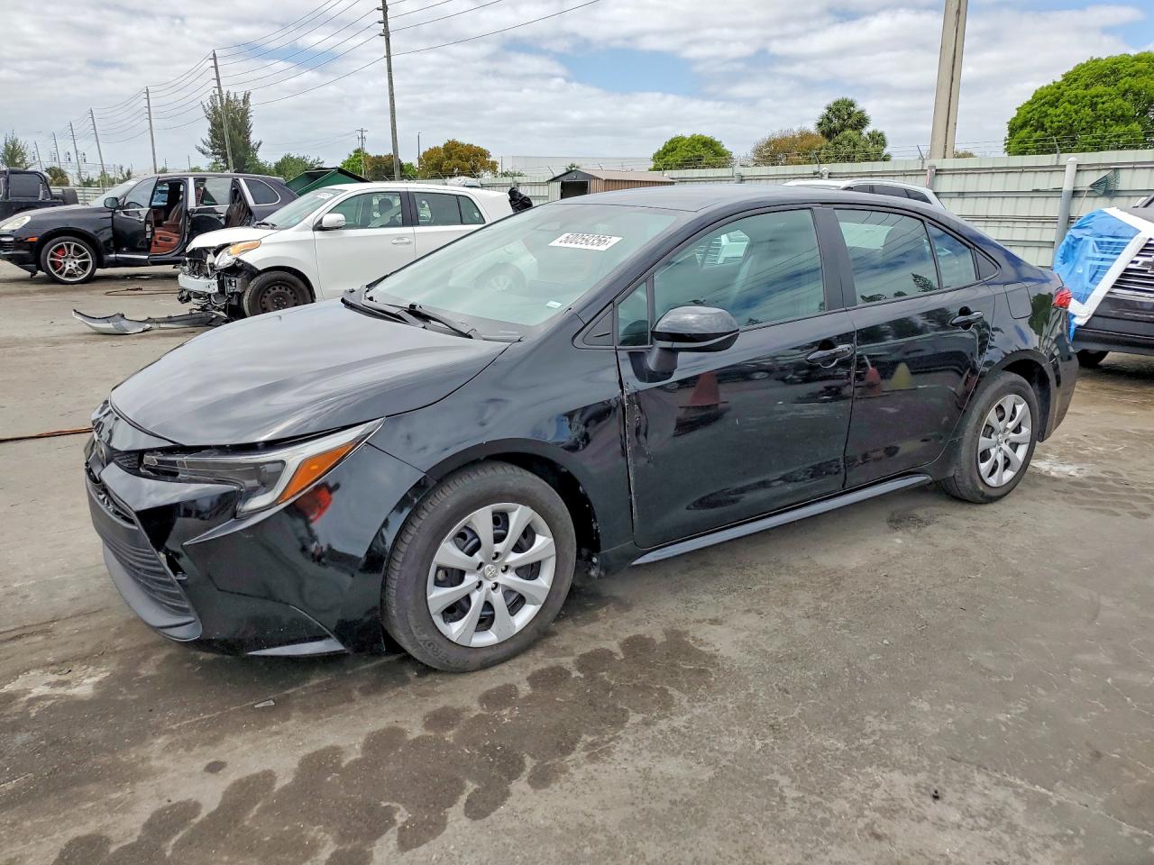 2023 Toyota Corolla LE, VIN 5YFB4MDE0PP067921 — Частичный ремонт
