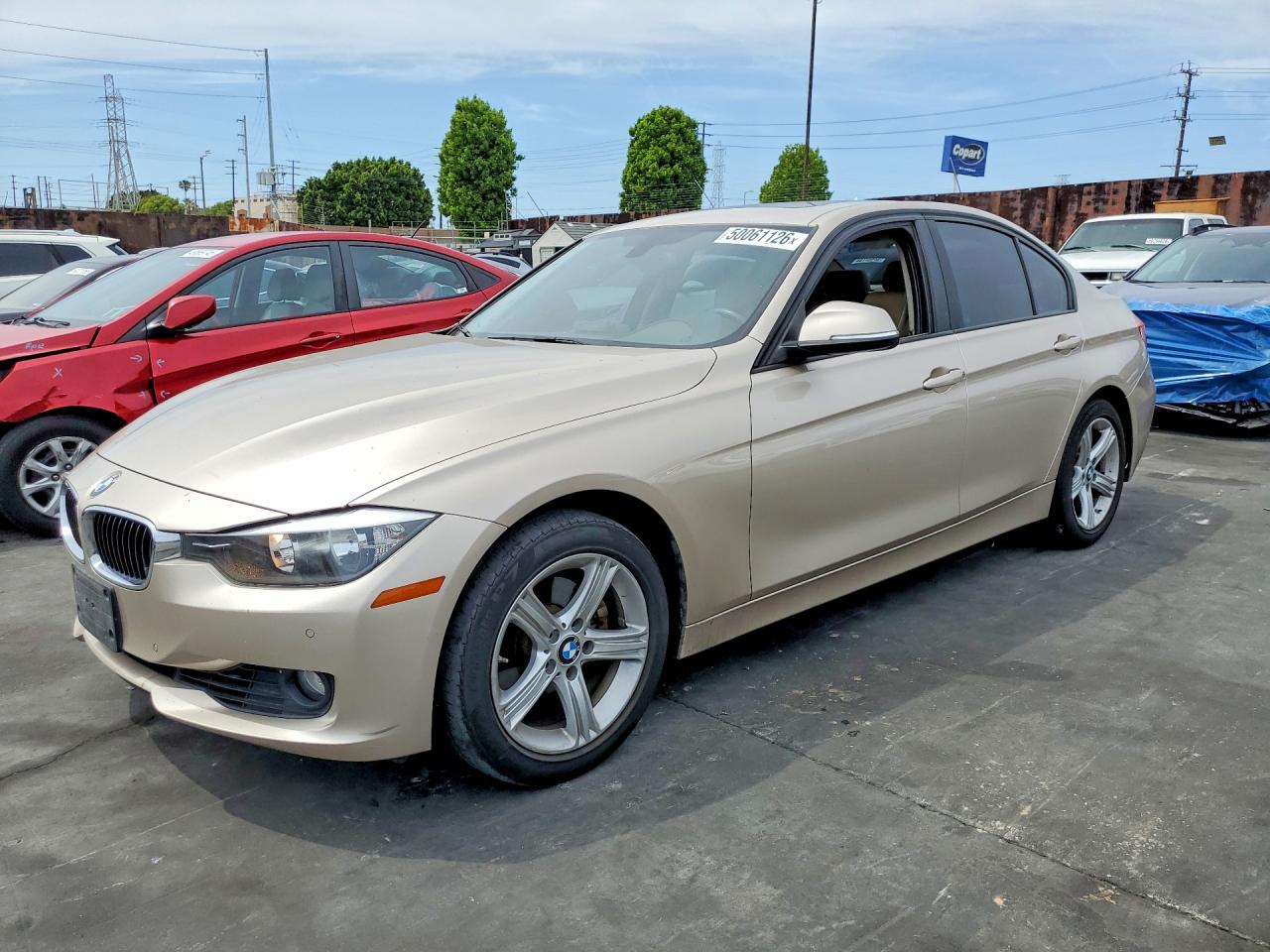 2014 BMW 3 Series 328i, VIN WBA3C1C5XEK105316 — Rear end