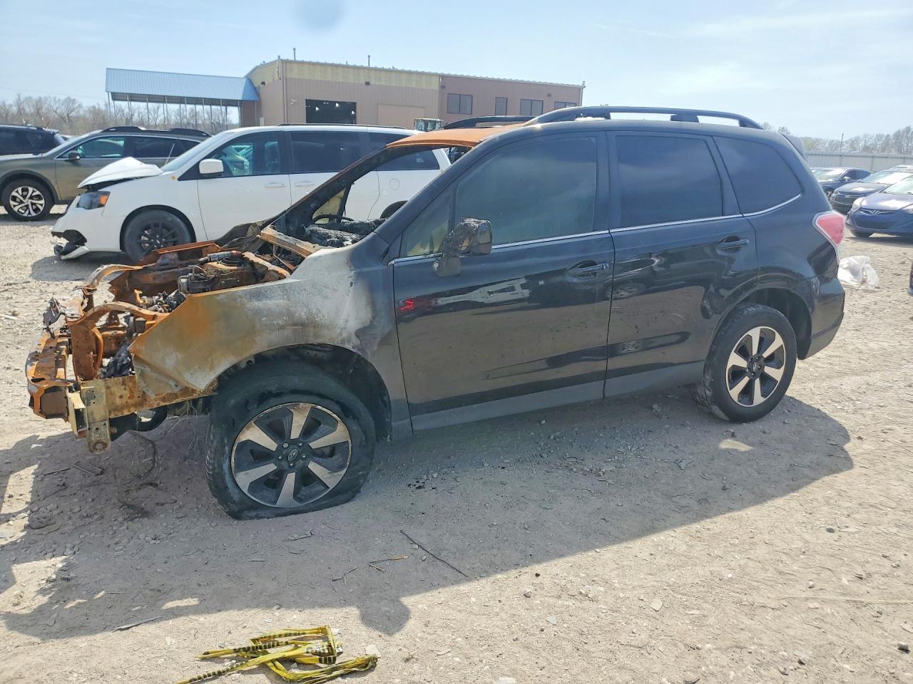 2018 Subaru Forester Limited, VIN JF2SJAJC2JH577945 — Burn