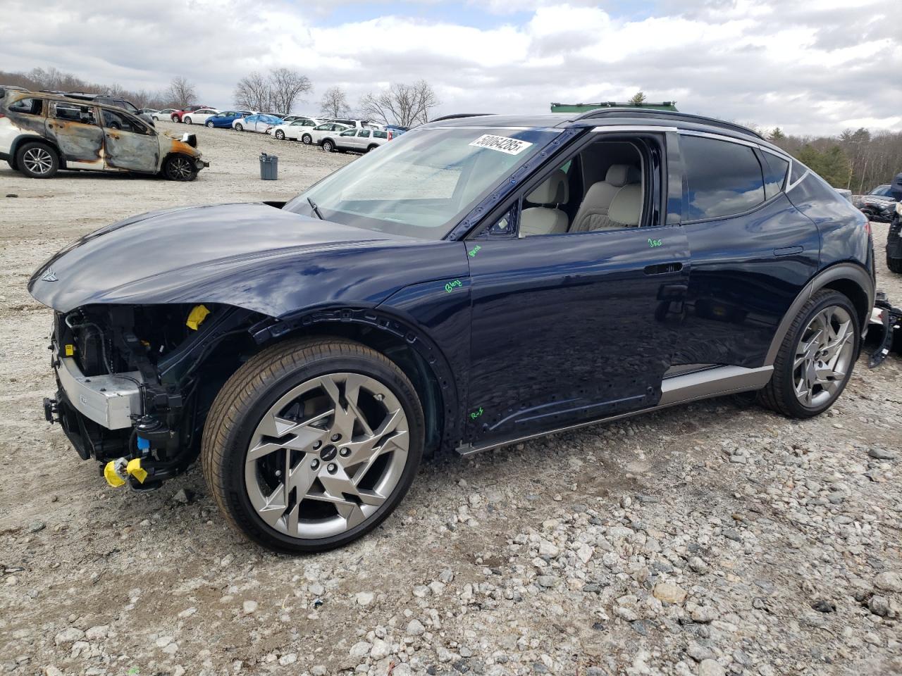 2025 Genesis GV60 Performance, VIN KMUKEDSB4SU027369 — Front end