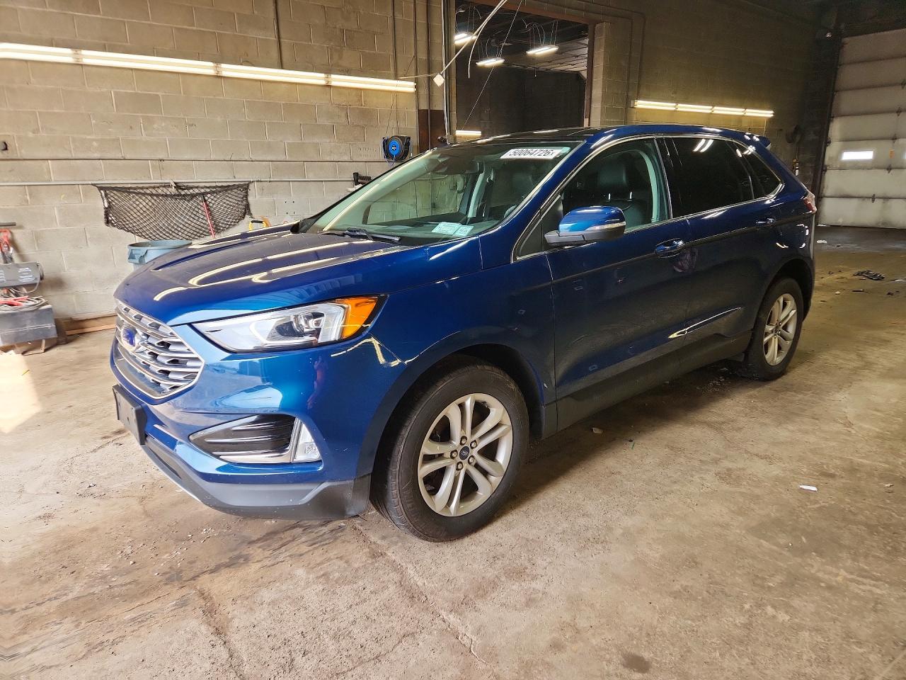 2020 Ford Edge SEL, VIN 2FMPK4J98LBB24593 — Rear end